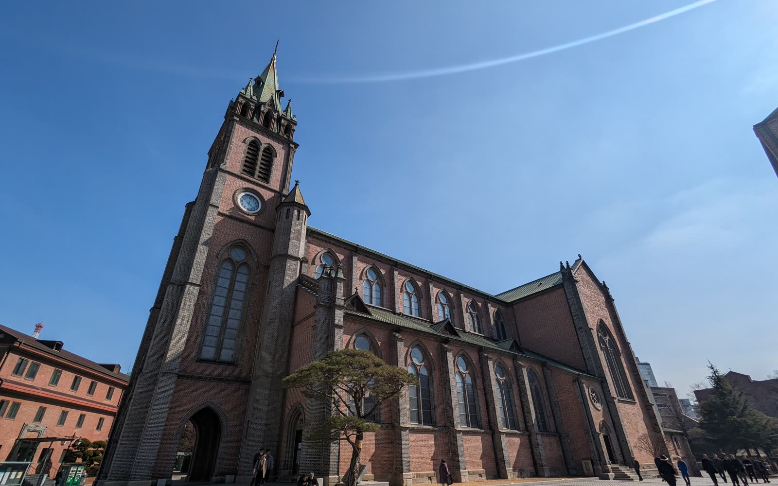 Catedral de Myeongdong, em Seul, símbolo do catolicismo na Coreia do Sul